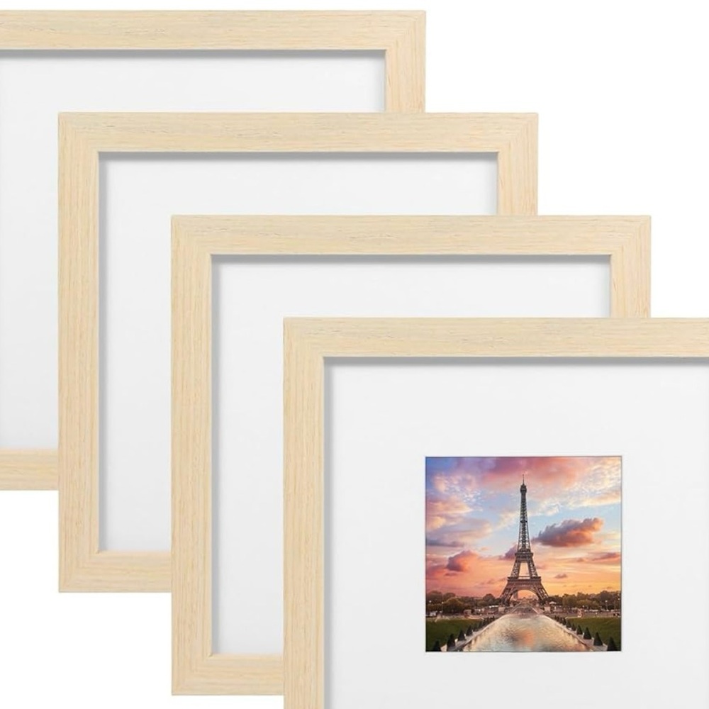 Solid Oak Wood Picture Frame Set - Kilarero